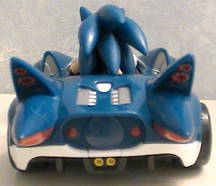 Sonic Car Behind View