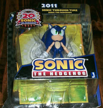 Sonic Through Time 2011 5 inch Figure