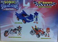 Tails Racer Box Back Photo