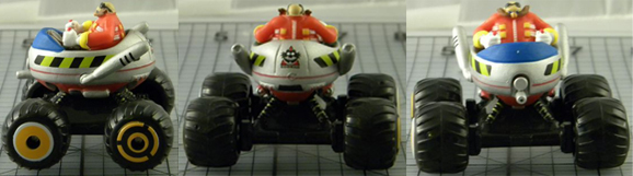 Mini racer Eggman off-road vehicle