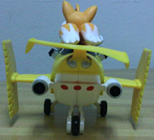 Tails figure & airplane car photo