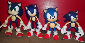 Which big figure looks most 'Sonic like'?