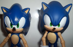 JW 5 inch Sonic faces differences