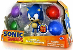 Sonic with light up emeralds