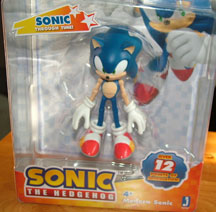 Repackage 2012 5 inch Sonic Figure