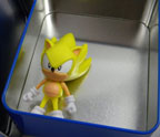 Super Sonic in his tin