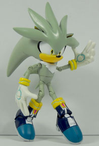 Sonic The Hedgehog Super Posers 6 Action Figure Silver 
