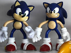 Sonice the Hedgehog - Sonic Adventure - 10 Figures - Toy Island
