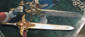 Caliburn Sword Comparison Close Up