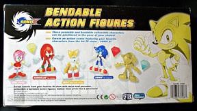 Yellow Recolor Sonic Bendy Pack