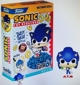 Funko Funk'os Sonic Cereal Blue