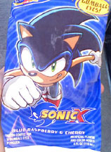 Sonic X Ice Cream Packaging