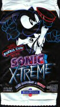 Sonic X-Treme Ice Cream Blue Bunny Bar