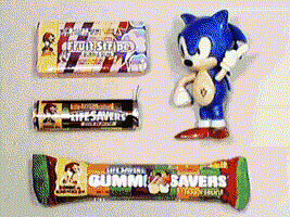 Sonic Life Savers Packs with Knuckles Promo