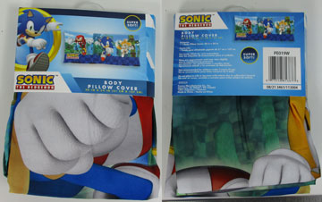Sonic Trio Body Pillow Cover Case
