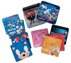 Sonic Classic 10 Piece Coaster Set w/Box