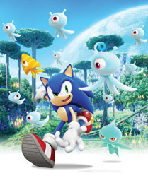 Sonic Colors Wisp Yakker Poster