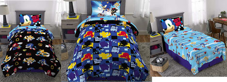 Franco 2-Sided Sonic Bed Set Blanket