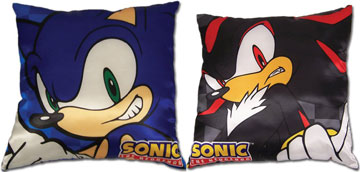 GE Entertainment Sonic & Shadow  Square Pillows