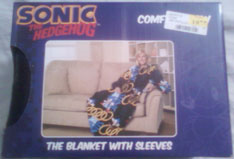 Ring pattern Sonic sleeve blanket