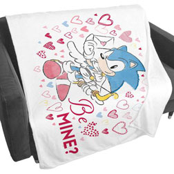 Be My Valentine Sonnic Fleece Blanket