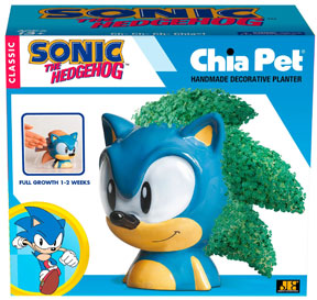 Chia Pet Ceramic Sonic Head Planter