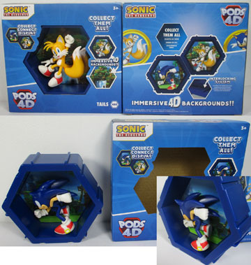 Pods 4D Sonic Tails Hexagons