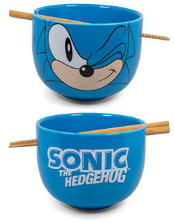 Just Funky Sonic Face Ramen Bowl