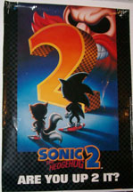 Up 2 It Sonic 2 Game Poster Photo