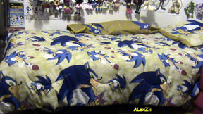 Sonic X Bed Spread Side 1 Photo