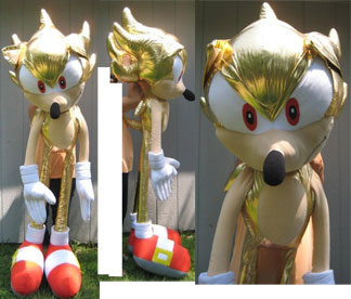 7 Foot Super Sonic Kelly Toy Plush