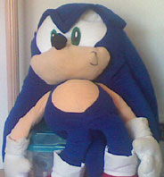 Floppy Giant Sonic plush