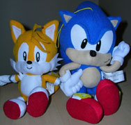 Sonic & Tails are to scale!
