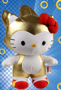 Hello Kitty Golden Super Sonic SDCC Plush