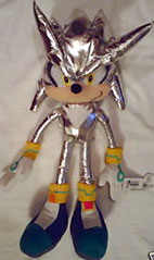Kelly Toy shiny Silver plush