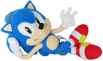 GE Lay Down Sonic Pose Plush