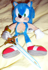 Sonic Black Knight Jazwares Doll Sword