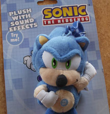 Sonic Sound Effects Mini Plush Doll