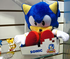 Tomy 25th Anniversary Big Sonic Plush
