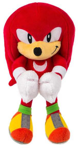 Tomy Pose Plush Knuckles Doll