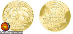 10th Anniversary coin graphic