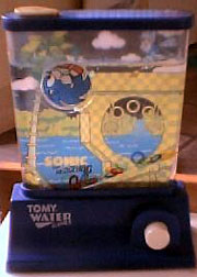 Tomy Toy Sonic ring catch water game