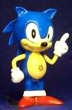 Candy-like coin bank of Sonic