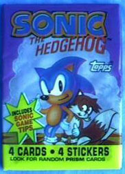 Sonic Cards & Stickers Pack