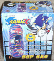 Sonic X Bop Bag Box