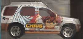 Chris Thorndyke White SUV