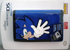 Sonic DS Wallet Case Fuzzy Blue