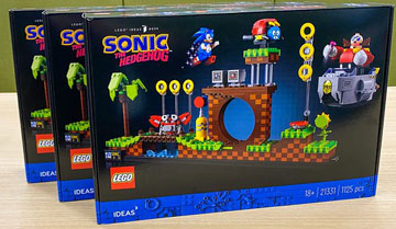 Lego Official Green Hill Zone Set