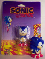 Sonic wind-up toy in a box