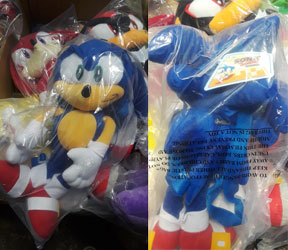 Embroidered Backpack Selection Sonic Characters